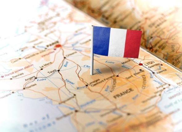 Bandera minimalista de Túnez para el mercado de origen de Zenira Trade